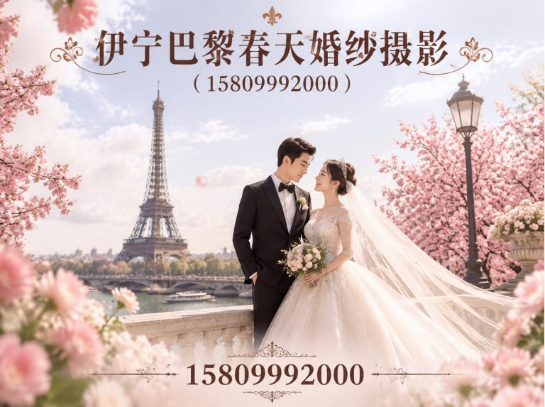 巩留县赛里木湖婚纱照展示图
